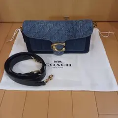 COACH コーチタビーバッグ デニム ショルダーバッグ