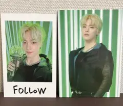 SEVENTEEN ディノ Follow チェキ風ステッカー　トレカ