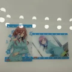 五等分の花嫁 トレーディングカードコレクションクリア　公式2枚セット