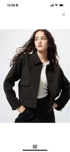 UNIQLO ジャージーリラックスジャケット