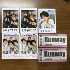 Runway Aぇ! group 集合 正門良規 ミニフォトセット 落下物