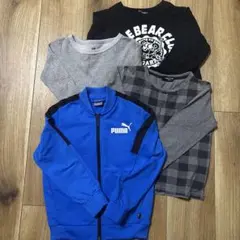 PUMA ジャージ　長袖カットソー4点セット 120cm コムサイズム