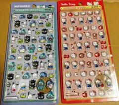 正規品　ボンボンドロップシールmini はぴだんぶい　ハローキティ　セット