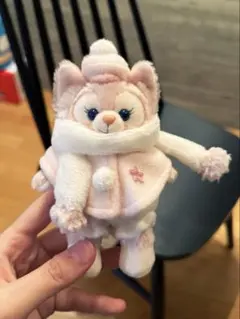可愛いお顔！♡　ダンシングスノーフレークス　リーナベル　ぬいぐるみバッジ　♡ Disney - お顔厳選 ダンシングスノーフレークス リーナベル ぬいぐるみ