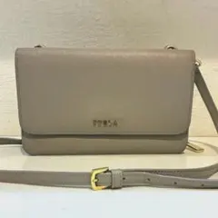 【美品】FURLAフルラ リーヴァウォレットショルダー ショルダーバッグ FURLA フルラ Furla リーヴァ RIVA L ショルダーウォレット