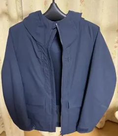 ★ユニクロ ハイブリッドダウンパーカ S ネイビー★