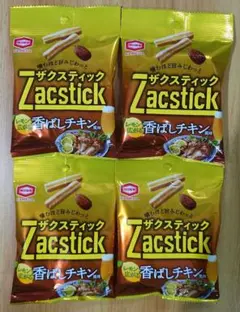 亀田製菓 ザクスティック 香ばしチキン風味 4袋セットのサムネイル