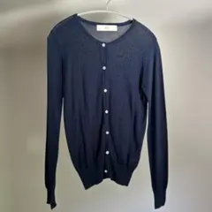 tocco closet ビジューボタン カーディガン ネイビー Mのサムネイル