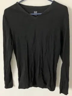 GAP ブラック Vネック 長袖Tシャツ XXS