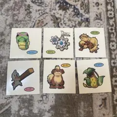 ポケモンシール パン　6枚セット