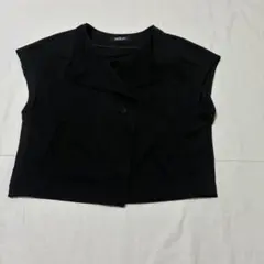 HIROKO BIS ノースリーブ ショートジャケット ベスト きれいめのサムネイル