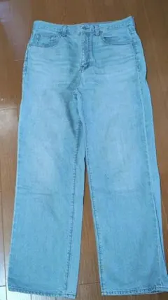 GU　レディース　デニムパンツ　Lサイズ
