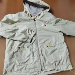 ミキハウス フード付きジャケット ベージュ