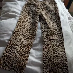 春！ザラ ヒョウ柄 パンツ　XS　美品