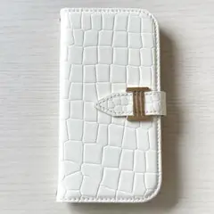 ❣️未使用品❣️らくらくスマートフォン F-52B ケース ホワイト ベルト