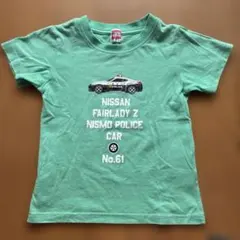 ※値下げ！トミカ パトカー 半袖Tシャツ 110㎝ 緑 タカラトミー
