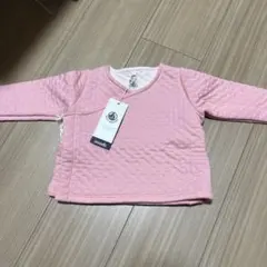 新品未使用品タグ付き　PETIT BATEAU ピンクカーディガン 18m