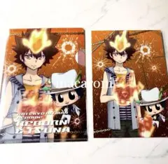 REBORN リボーン★沢田綱吉／JF限定　ミニクリアファイル＆ポストカード