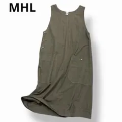 24年モデル】MHL ノースリーブ ロング ワンピース 洗える - メルカリ