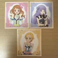 アイドルコレクションミニ色紙 アイカツ！あかりGene ルミナス あかり スミレ