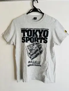 ハードコアチョコレート 東京スポーツ Tシャツ オートミール