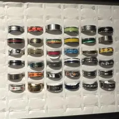 【新品・送料無料】メンズリング36点まとめ売りセットi 売り切れ続出！