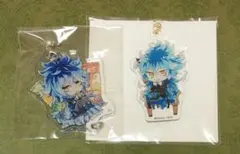 ツイステ　イデア・シュラウド　キャラペコ　オーマイカフェ　アクリルチャーム