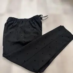 ドット柄 パンツ ブラック レディース　coca