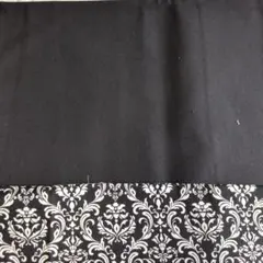 hanamomo様　黒帆布 Sサイズ グラニーバッグ　ハンドメイド