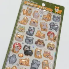 新品未開封　ボンボンドロップシール 和柄　柴犬　クーリア 正規品
