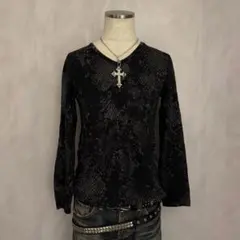 y2k グランジ　レオパード　豹柄　お兄系　パンク　ロック　重ね着　ギャル　平成