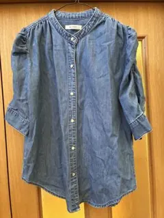 【MOUSSY】ブラウス　デニム