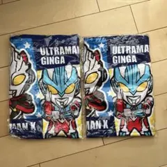 新品　非売品　ウルトラマン　フード付きタオル2枚セット