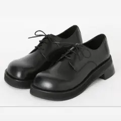 【美品】HARE 牛革 bold toeシューズ　ブラック Mサイズのサムネイル