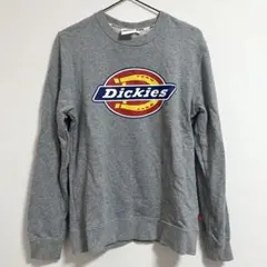 古着 Dickies ディッキーズ ビッグロゴスウェット L グレー トレーナーのサムネイル