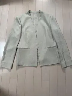 23区 【洗える】ノーカラー ジャケット