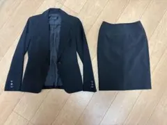 S.P.R レディーススーツ上下セット 黒 フォーマル 入学式 卒園式 Mサイズ