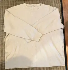 ニット 長袖カットソー