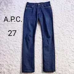 [極美品]A.P.C.　PETIT STANDARD　濃紺　赤耳　股下76cm