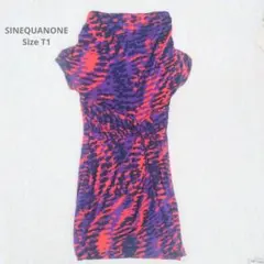 SINEQUANONE 総柄ワンピース T1のサムネイル