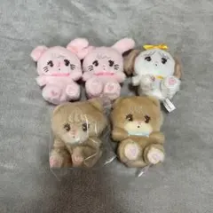 mikko ガチャ キーホルダー ぬいぐるみセット