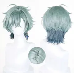 コスプレ ウィッグ ローエン セット済み 原神 - メルカリ