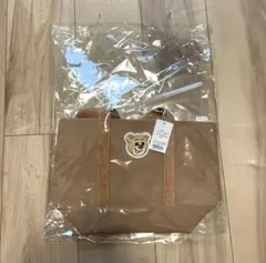 正規品 フェイラーFEILER オールドテディワッペントートバッグ ベージュ　L