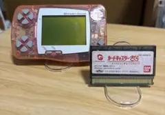 【希少・さくらセット】ワンダースワン スケルトンピンク ＆ ソフト付き ジャンク