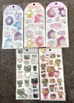 ⭐︎正規品⭐︎ウォーターインシール サンリオ　3種 キラキララインストーンシール2種