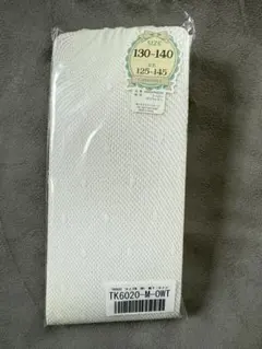 [新品未使用] キャサリンコテージ子ども 白色　ドット柄 タイツ 130 140