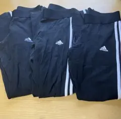 adidas トレーニングパンツ 3点セット　ヨガウェア　Ｌのサムネイル