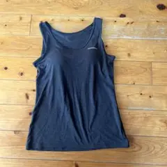 Reebok カップ付きタンクトップ　グレーMサイズ