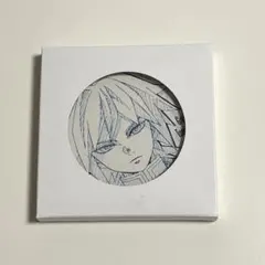 鬼滅の刃　柱カフェ　原画コースター　冨岡義勇