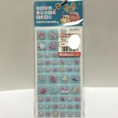 【正規品】星のカービィ　タイルシール　青　カミオジャパン